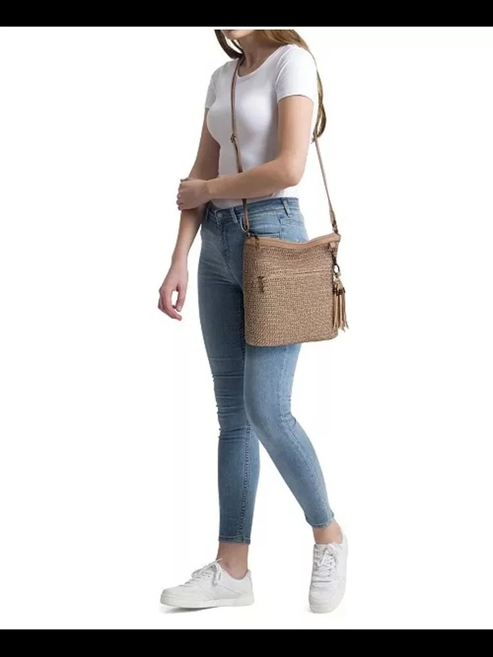 NWOT The Sak Women's Lucia Crochet Med.Crossbody Bag MSRP $150